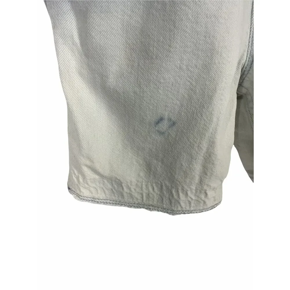 Gap Girl's Blue White Ombre Shortall Overalls Kids Youth Size XL